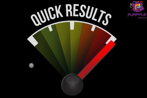 Digital marketing provides quick results.