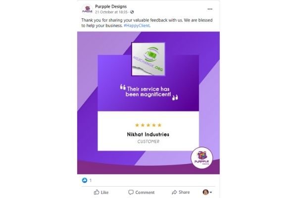 Share Positive Reviews On Other Platforms