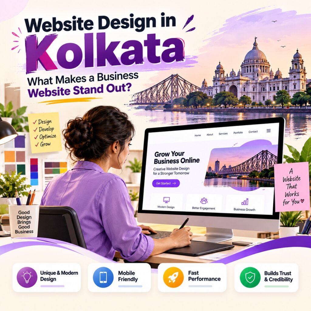 Website Design in Kolkata: What Makes a Business Website Stand Out?