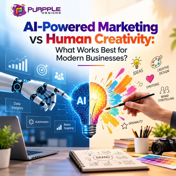 AI-Powered Marketing vs Human Creativity: What Works Best for Modern Businesses?